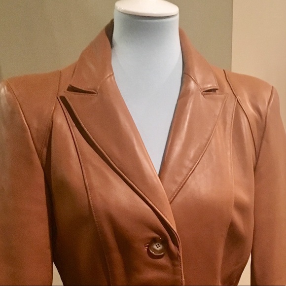 Neiman Marcus Jackets & Blazers - Neiman Marcus Leather Jacket